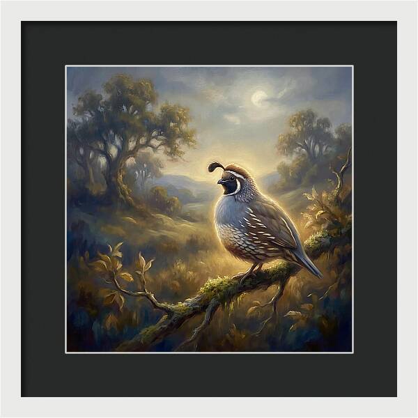 Quail In Twilight