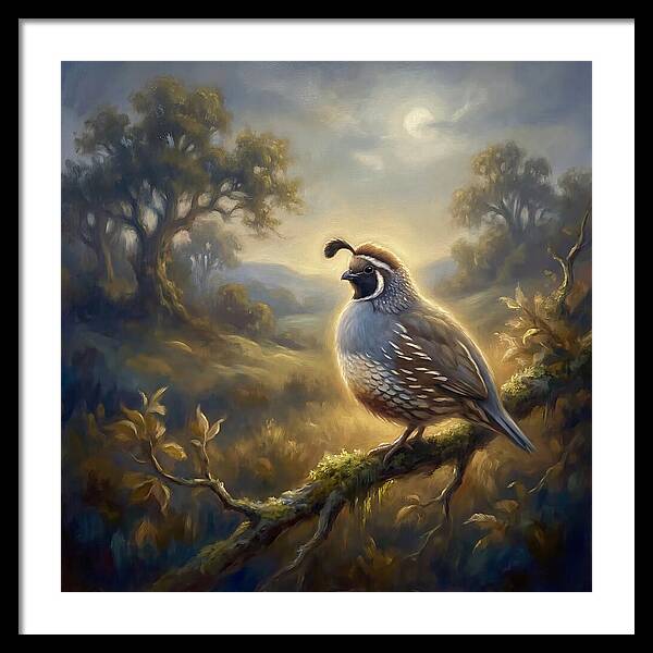 Quail In Twilight