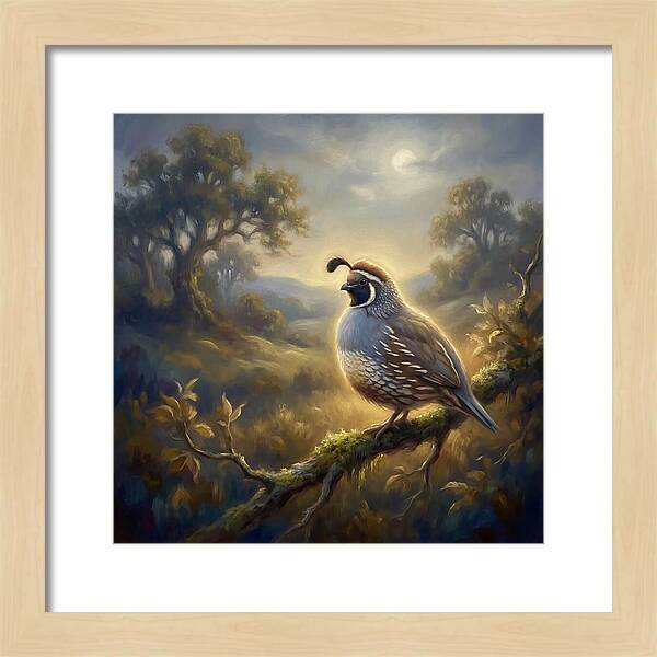 Quail In Twilight