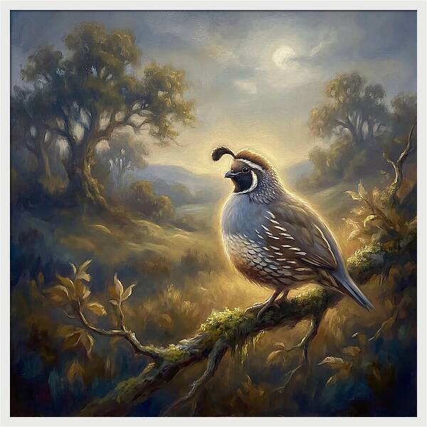 Quail In Twilight