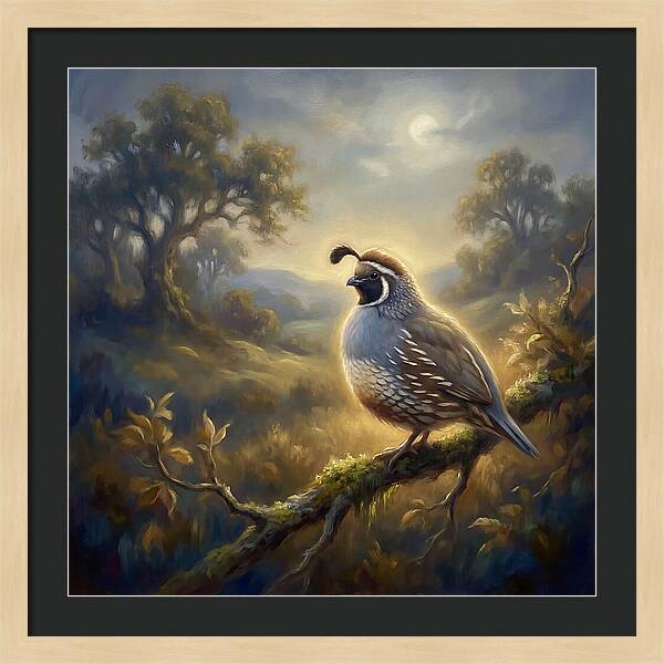 Quail In Twilight