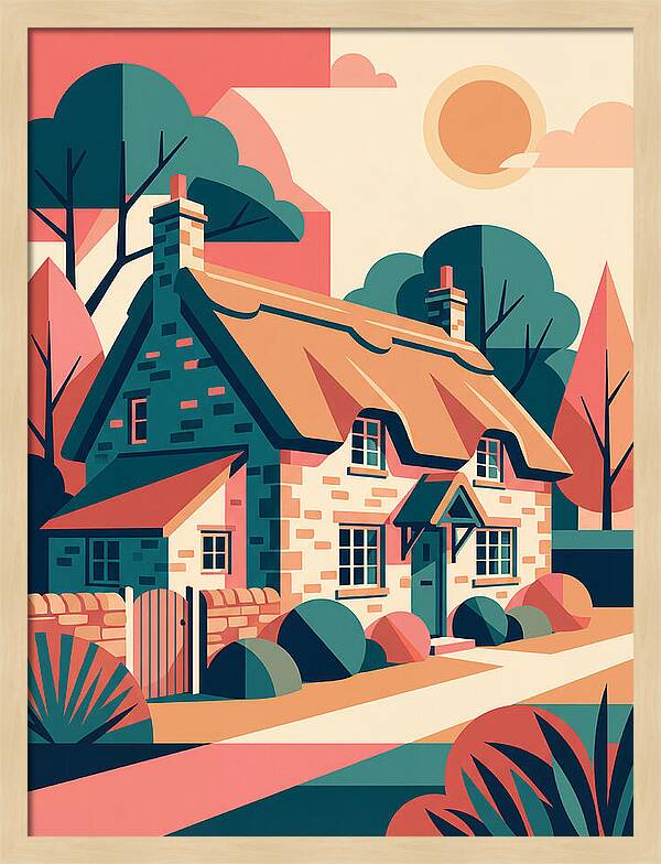 Quaint English Cottage Serenity