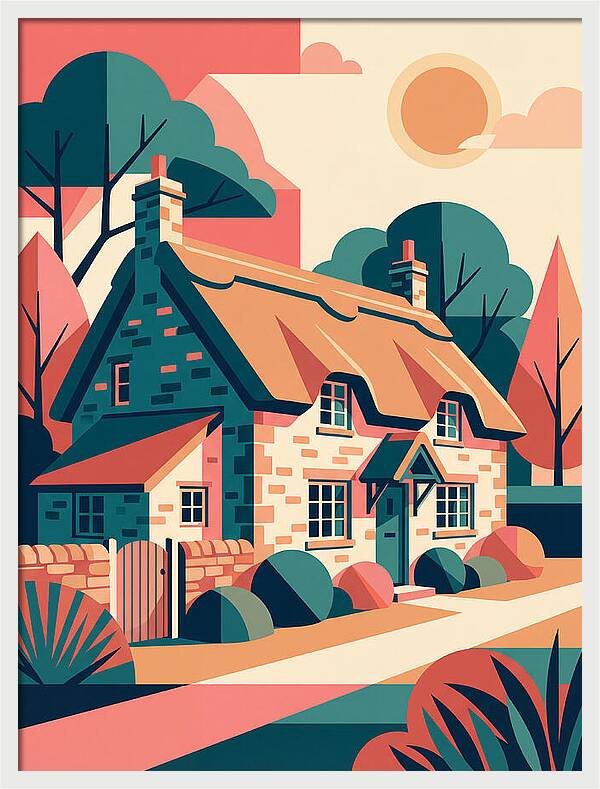 Quaint English Cottage Serenity