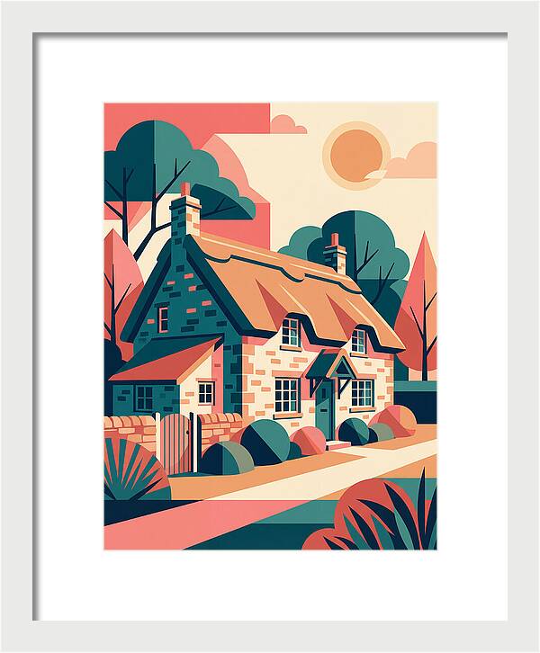 Quaint English Cottage Serenity