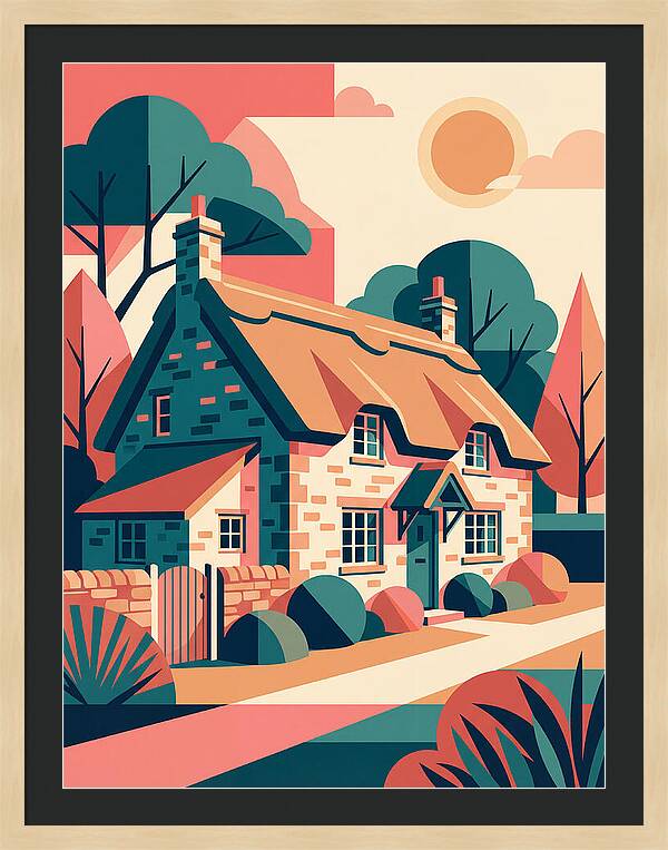 Quaint English Cottage Serenity