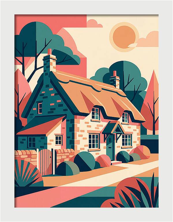 Quaint English Cottage Serenity