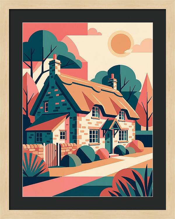 Quaint English Cottage Serenity