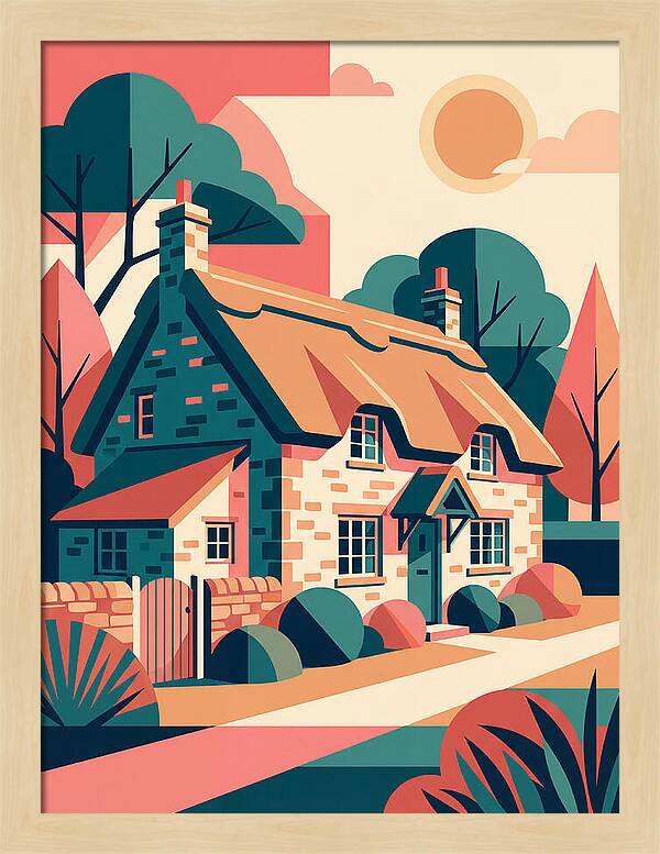 Quaint English Cottage Serenity