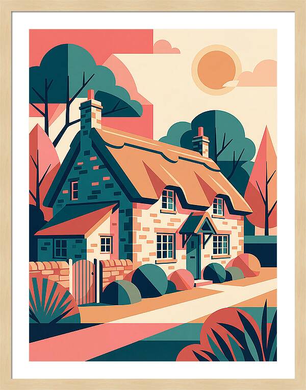 Quaint English Cottage Serenity