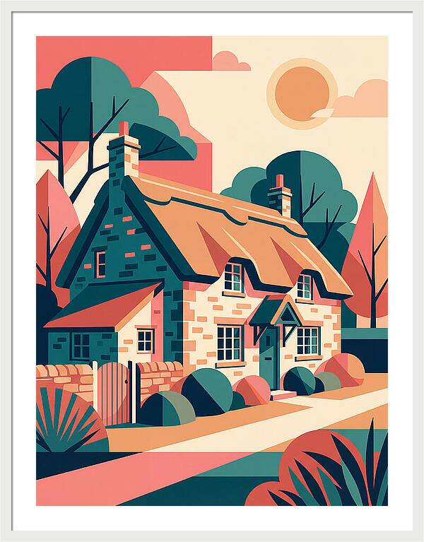 Quaint English Cottage Serenity