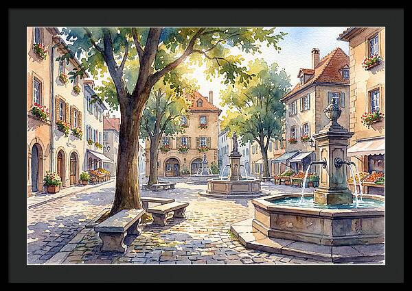 Quaint Village Square Delight