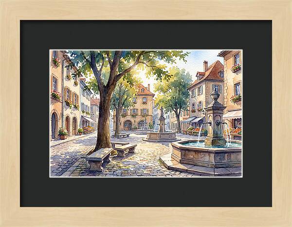 Quaint Village Square Delight