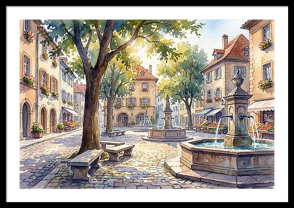 Quaint Village Square Delight