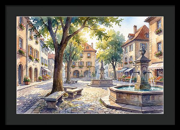 Quaint Village Square Delight