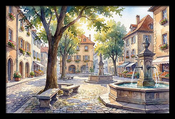 Quaint Village Square Delight
