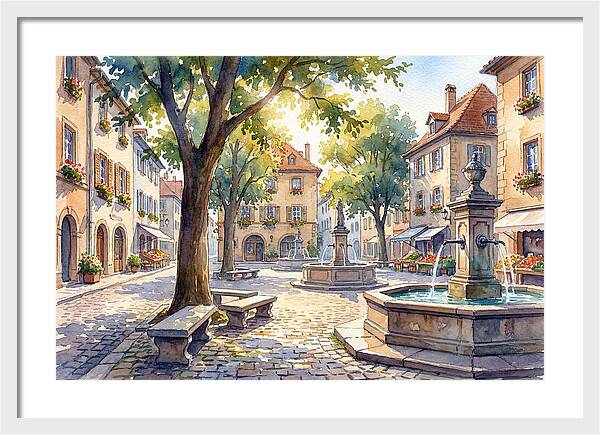 Quaint Village Square Delight