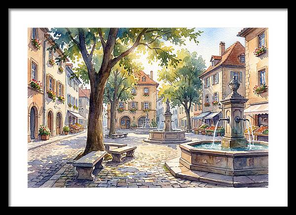 Quaint Village Square Delight