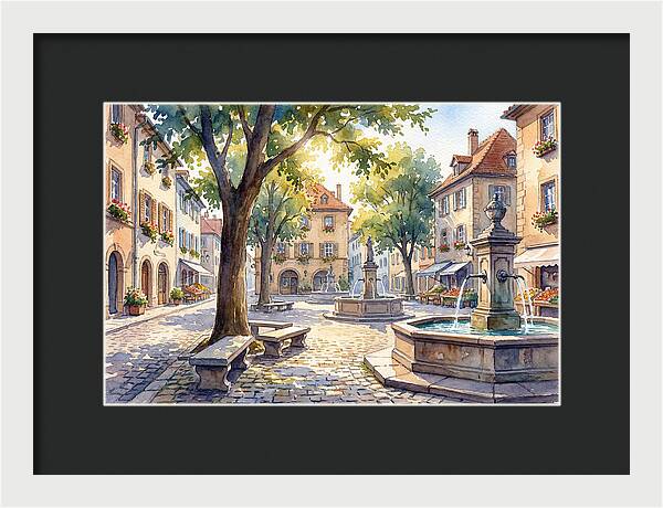 Quaint Village Square Delight