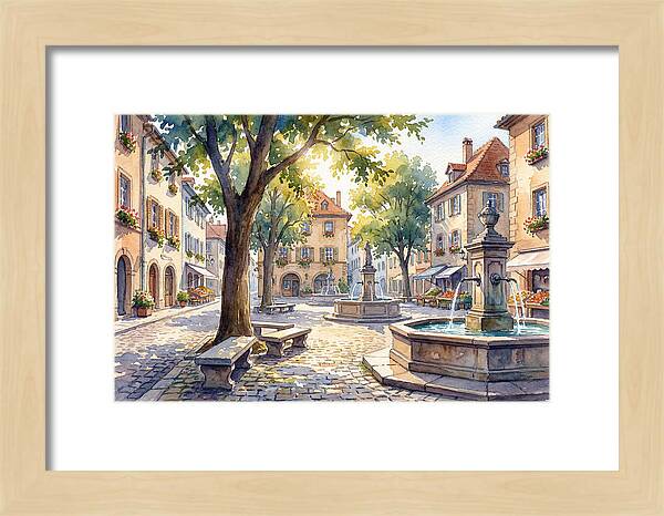 Quaint Village Square Delight
