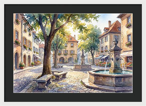 Quaint Village Square Delight