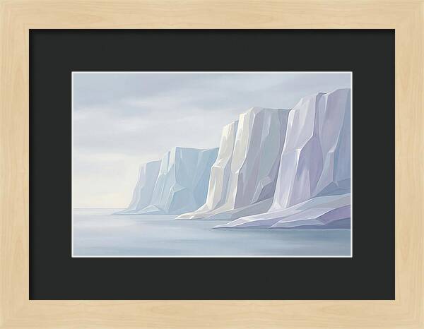 Quartz Cliffs Gleaming In Sunlight