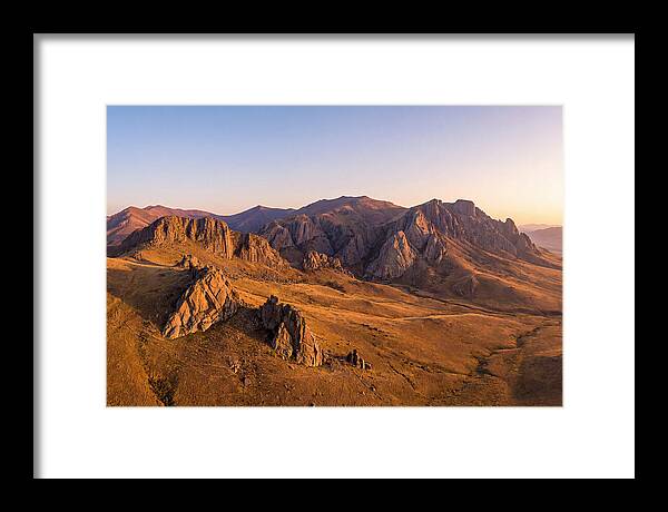 Quartz Mountain Vista At Dusk