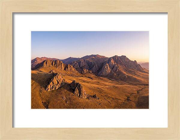 Quartz Mountain Vista At Dusk