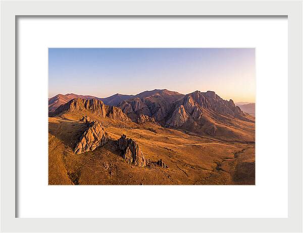 Quartz Mountain Vista At Dusk