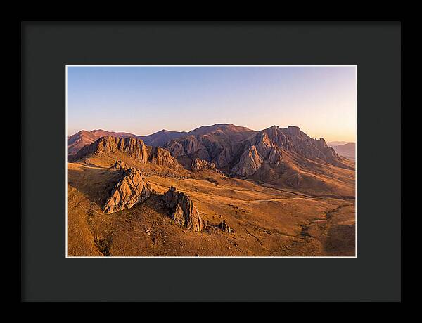 Quartz Mountain Vista At Dusk