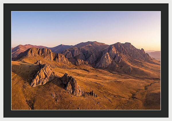 Quartz Mountain Vista At Dusk