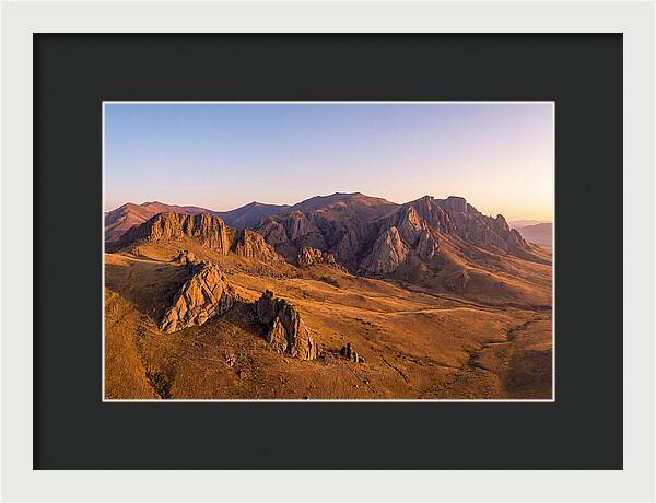 Quartz Mountain Vista At Dusk