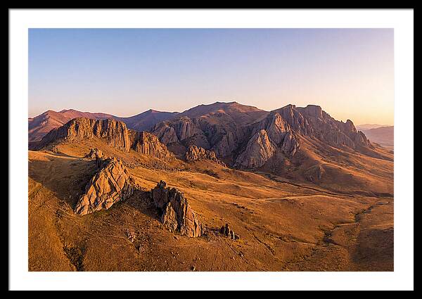 Quartz Mountain Vista At Dusk