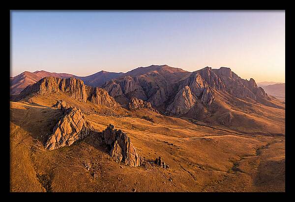 Quartz Mountain Vista At Dusk