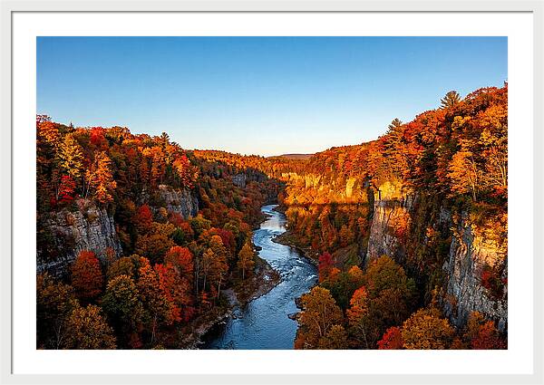 Quechee Gorge In Autumn Splendor