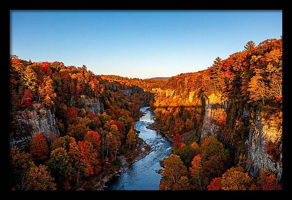 Quechee Gorge In Autumn Splendor