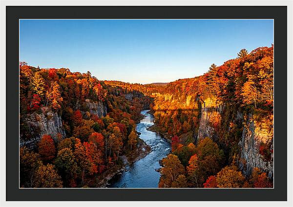 Quechee Gorge In Autumn Splendor