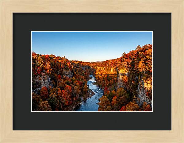 Quechee Gorge In Autumn Splendor