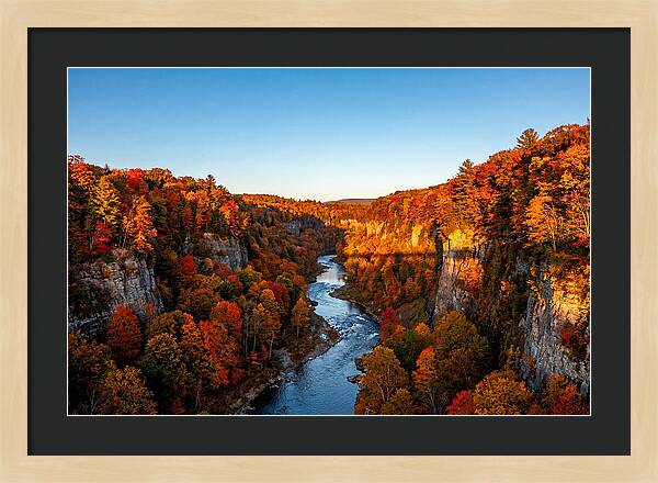 Quechee Gorge In Autumn Splendor
