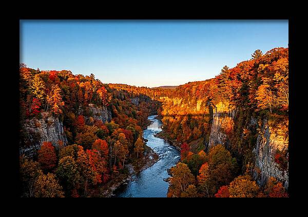 Quechee Gorge In Autumn Splendor