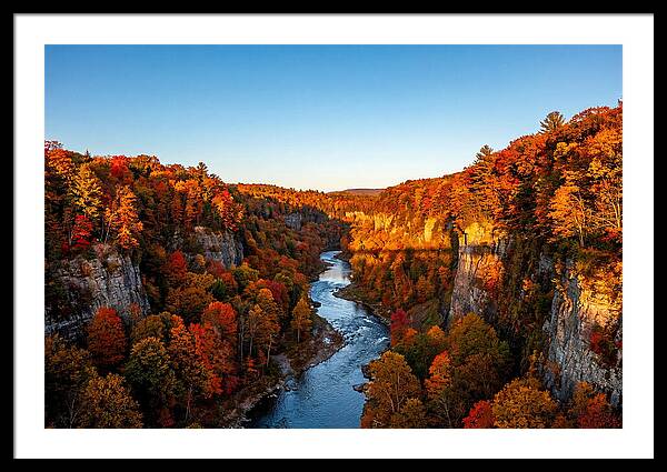 Quechee Gorge In Autumn Splendor