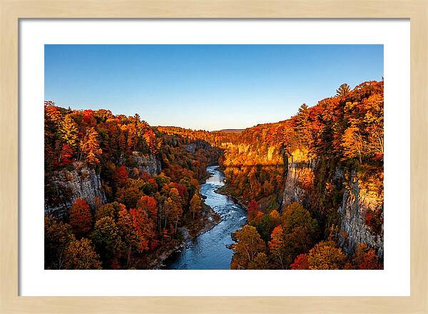 Quechee Gorge In Autumn Splendor