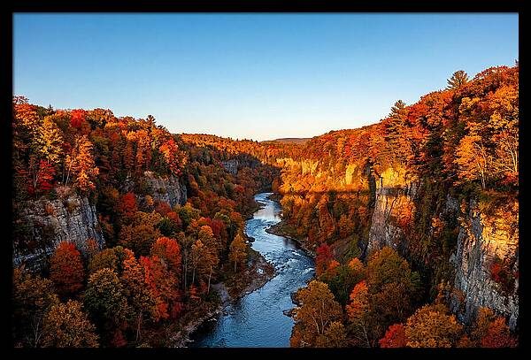 Quechee Gorge In Autumn Splendor