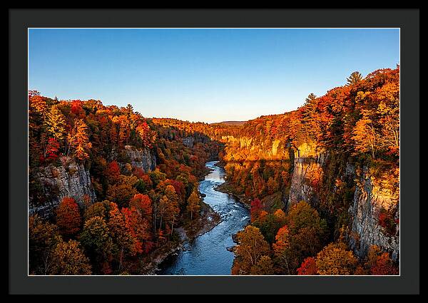 Quechee Gorge In Autumn Splendor