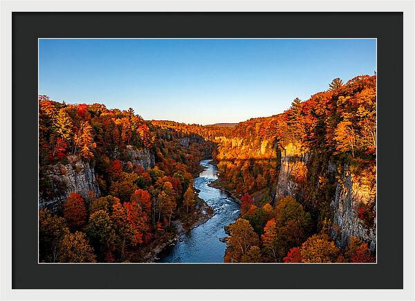 Quechee Gorge In Autumn Splendor
