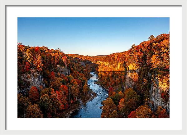 Quechee Gorge In Autumn Splendor