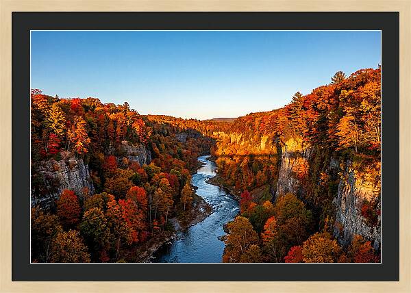 Quechee Gorge In Autumn Splendor