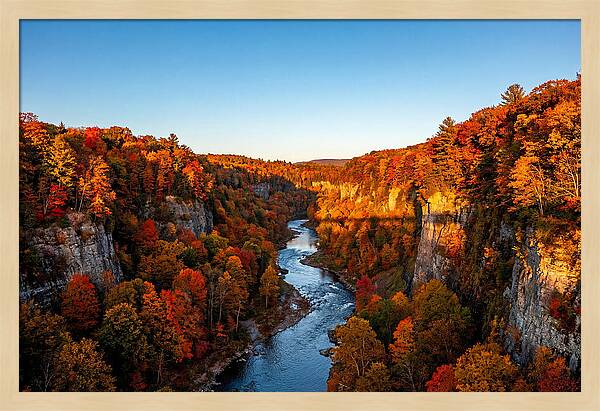 Quechee Gorge In Autumn Splendor