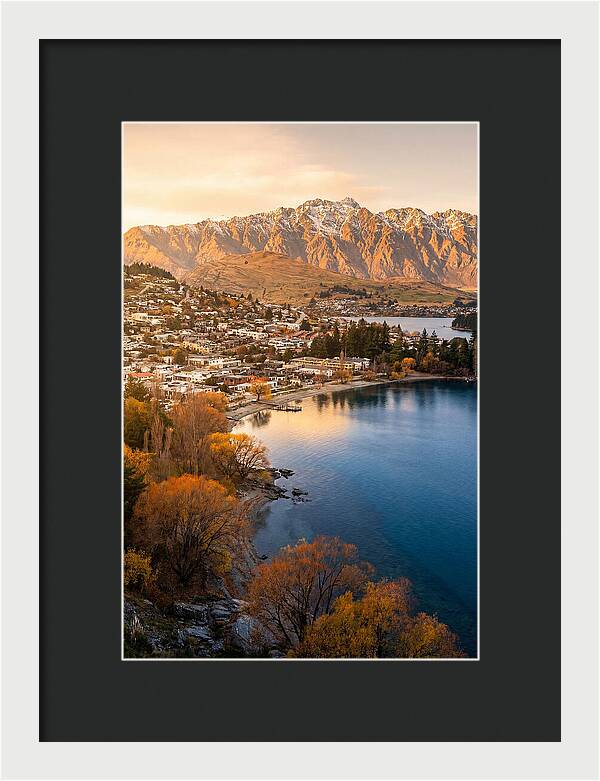 Queenstown At Golden Hour