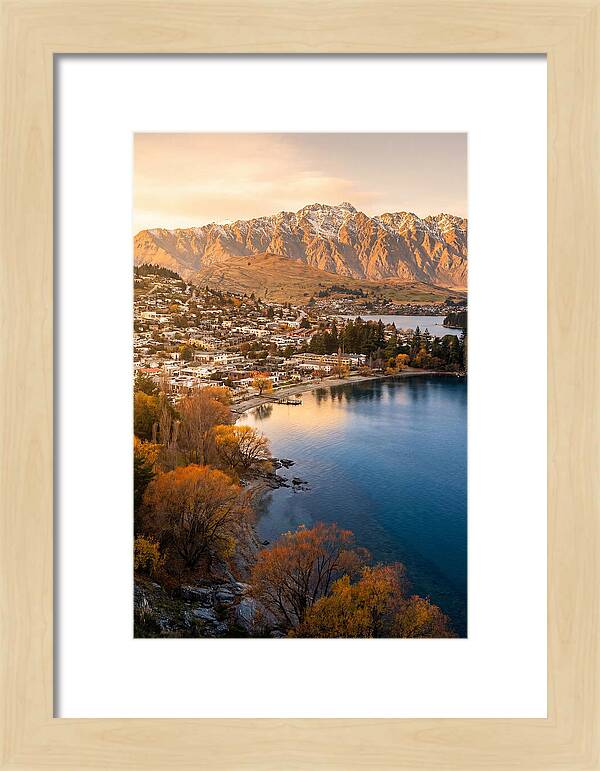 Queenstown At Golden Hour
