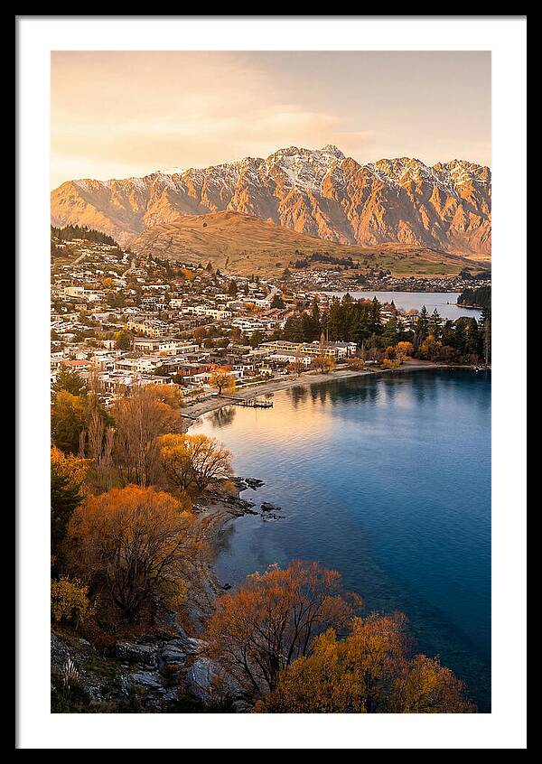 Queenstown At Golden Hour